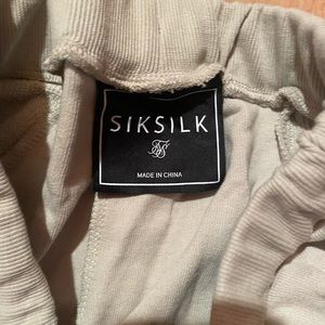 SIKSILK two textured joggers